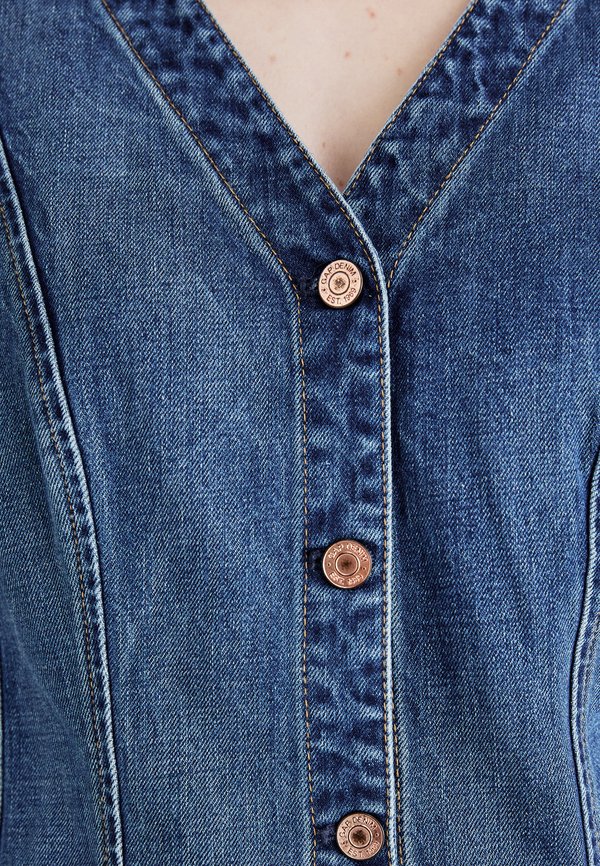 HORSESHOE MINI DRESS NILLSEN - Denim dress - medium wash3