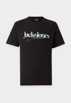Jack & Jones, JJTOM TEE CREW NECK - Μπλουζάκι με στάμπα - black