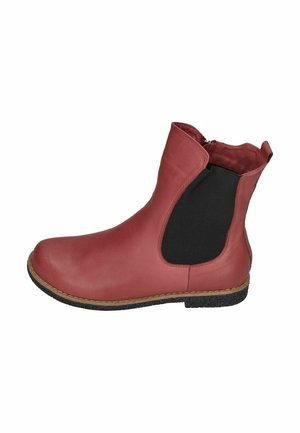 Classic ankle boots - bordo