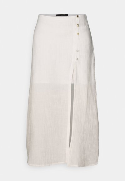 Mother of Pearl A-linjainen hame - white