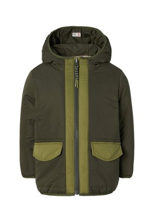 HOYOS - REVERSIBLE - Wintermantel - forest night