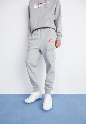 Pantalones cargo - mottled grey