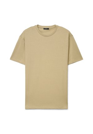 Calliope, T-SHIRT TINTA UNITA - T-shirt basic - sandalo