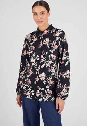 EN  CHAUDE  - Blusa - noir fleuri