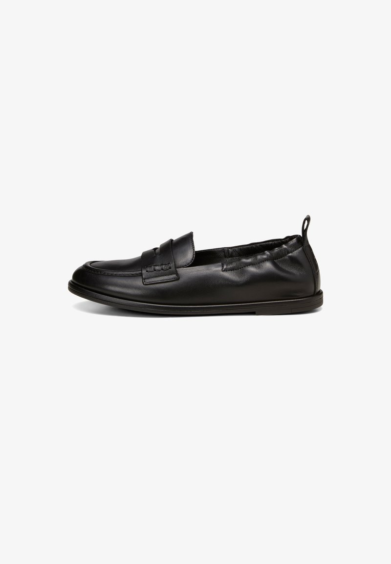 Marc O'Polo LOAFER MIT ELASTISCHER  - Jalga libistatavad jalanõud - black