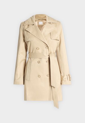 Guess, JULIANE DOUBLE COLLAR - Καμπαρντίνα - safari tan