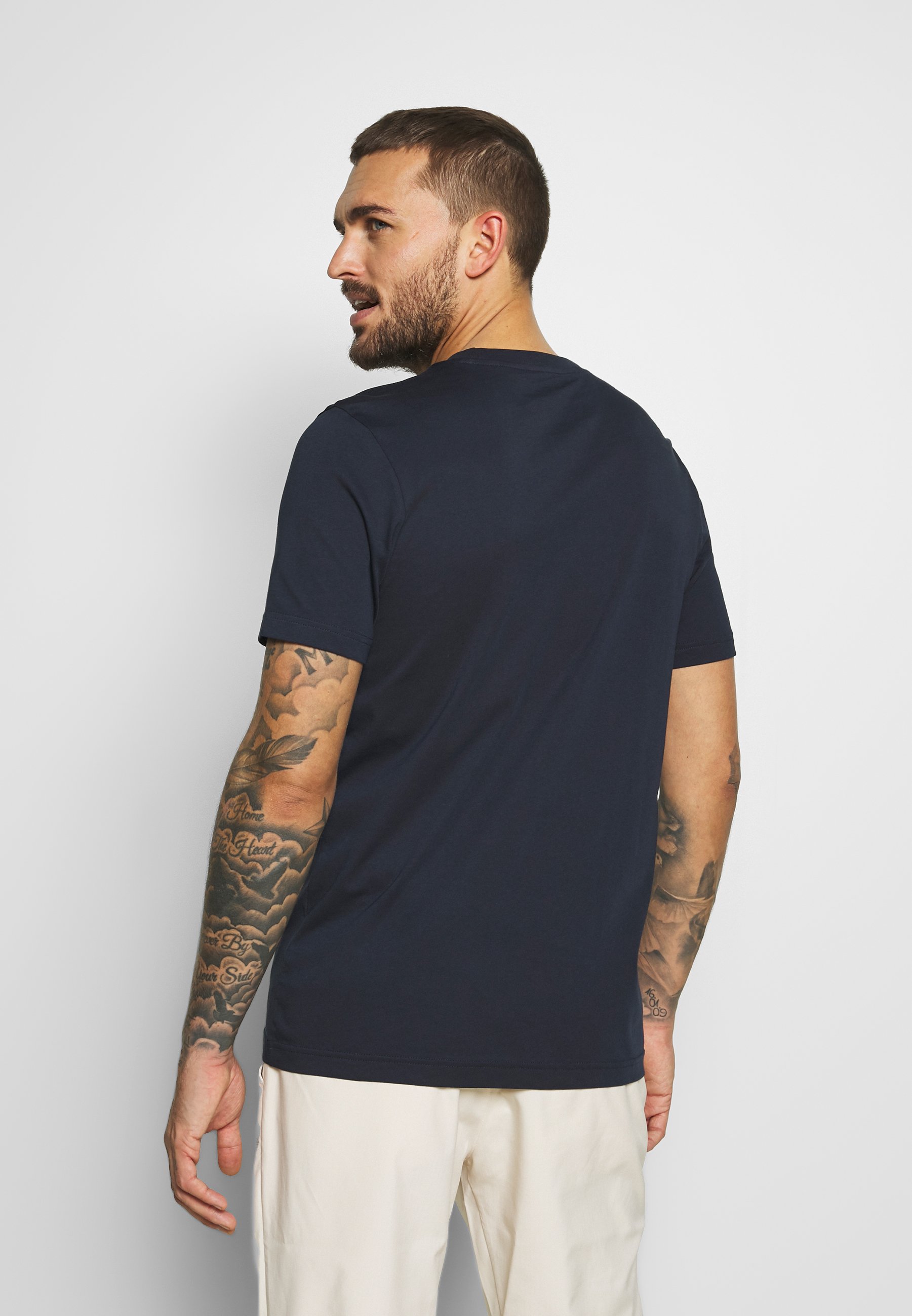 adidas Performance 8 BIT FOIL T Shirt print dark blue adidas Performance 8 BIT FOIL T Shirt print dark blue