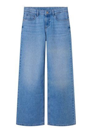 WIDE - Relaxed fit -farkut - light blue denim