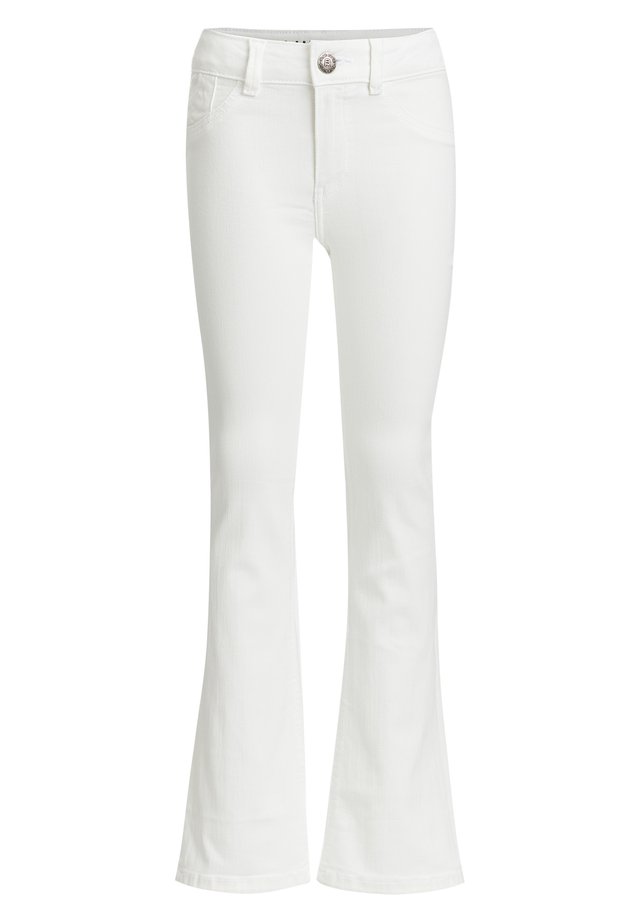 Flared Jeans - white