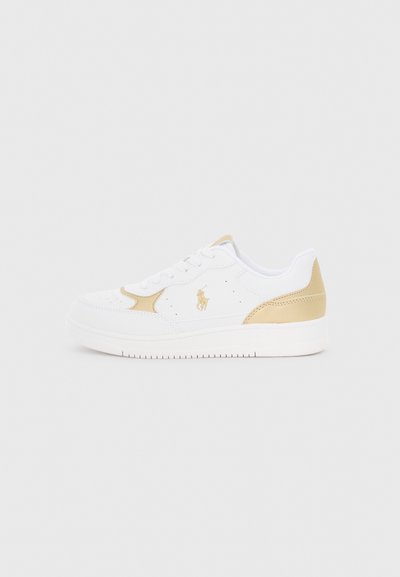 MASTERS COURT II UNISEX - Baskets basses - white/gold-coloured