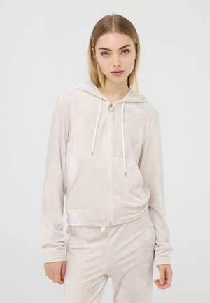 Terranova Felpa con zip - avorio