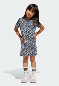 adidas Originals LIBERTY LONDON KIDS - Denní šaty - night indigo   multicolor