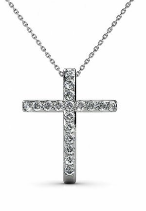 TRAVERSE - Ketting - couleur argentée cristal