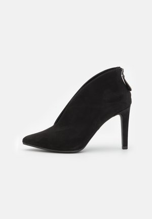 Bottines à talons hauts - black