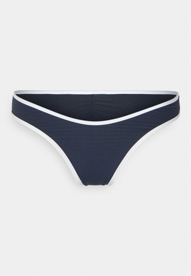 Seafolly BEACH BOUND SCOOP HIGH CUT RIO - Κάτω μέρος μπικίνι - true navy