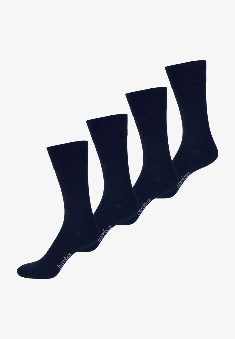 NUR DER 4 PACK BAMBUS KOMFORT - Socks - maritim