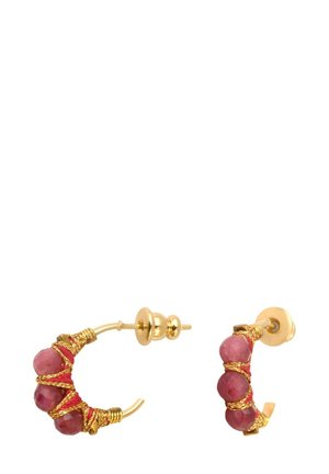 PANAREA MINI SLEEPER WITH TOURMALINE - Boucles d'oreilles - pink
