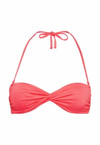 Calvin Klein Swimwear SMALL - Horní díl bikin - pink flash