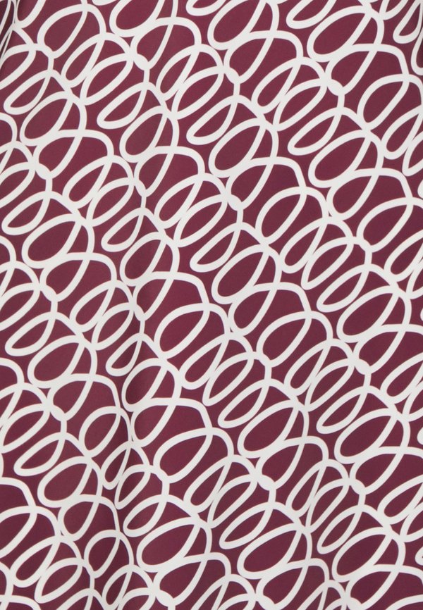 BIAS CUT MINI DRESS WITH LOW BACK SLASH NECK - Day dress - burgundy4