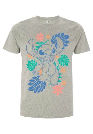 Disney LILO  STITCH RETRO TROPICAL TONAL STITCH - T-shirt z nadrukiem