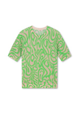 T-shirt print - green flash