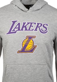 New Era HERREN - Jersey con capucha - light grey