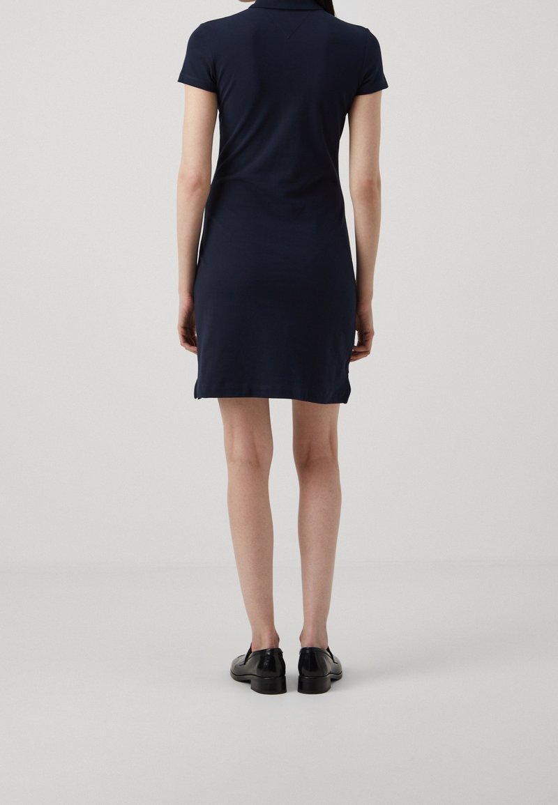 Tommy Hilfiger Shift dress - dark blue - (Pre-owned) - Zalando.ie