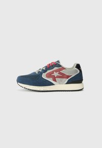 Replay - FIBER SENSE - Sneakers laag - navy red Miniatuurafbeelding 1