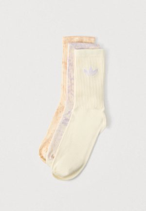 TIE DYE 3 PACK UNISEX - Meias - halo blush   silver dawn   cream white