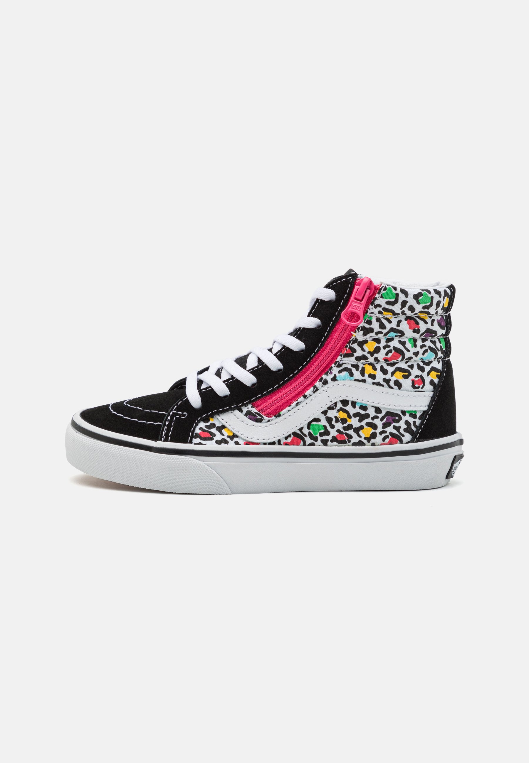 colorful vans hightops