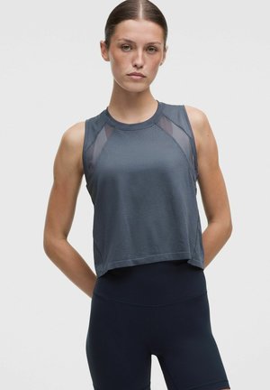 lululemon, SEAMLESS MESH-PANELLED TANK TOP WOMEN'S SLEEVELESS & TANK TOPS - Top - dusty diamond-