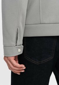 Ombre Veste en similicuir - grey