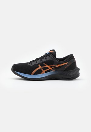 GEL PULSE 13 - Scarpe running neutre - black/shocking orange