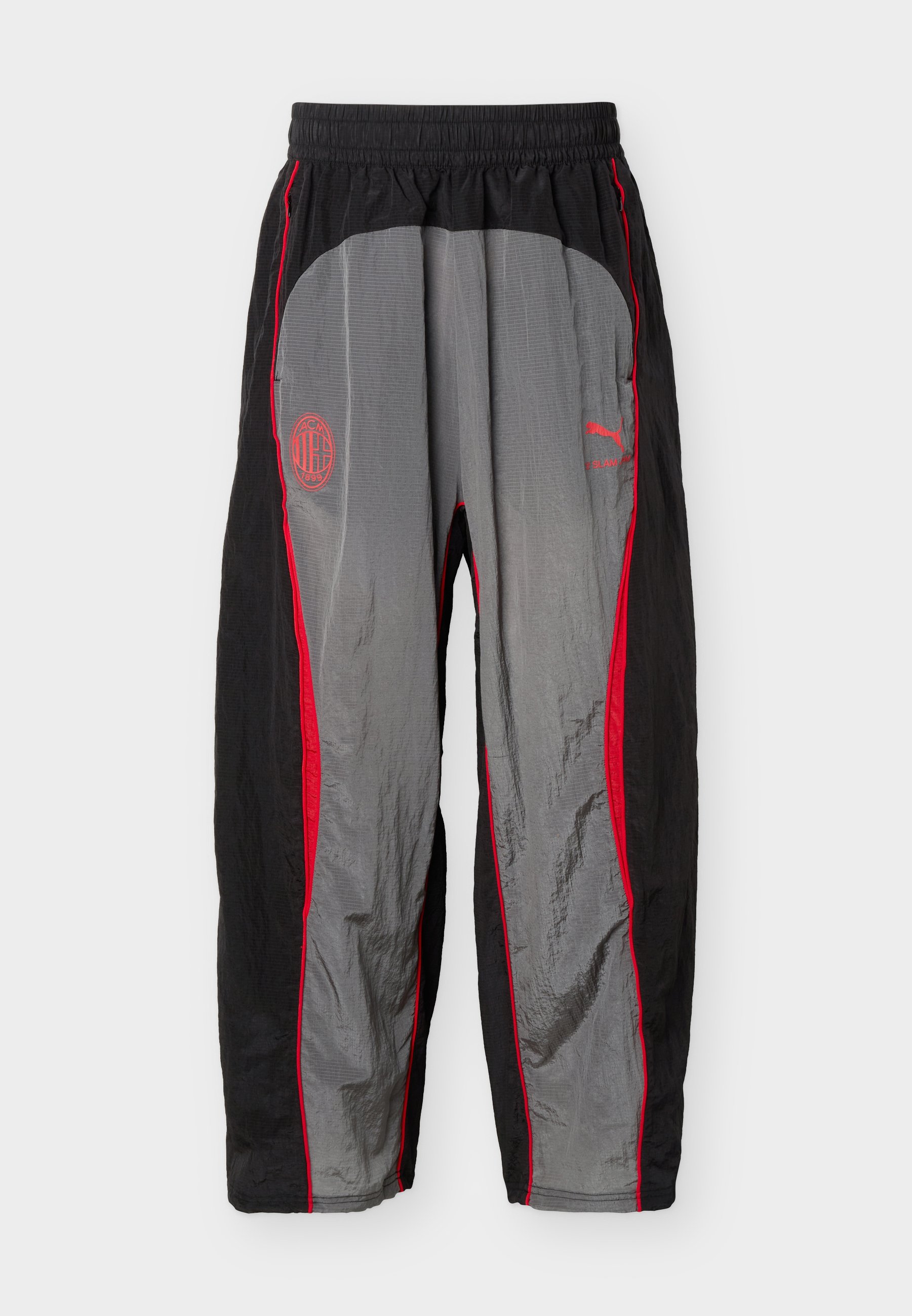 Puma AC MILAN X SLAM JAM PANTS - Teplákové kalhoty - black/medium gray