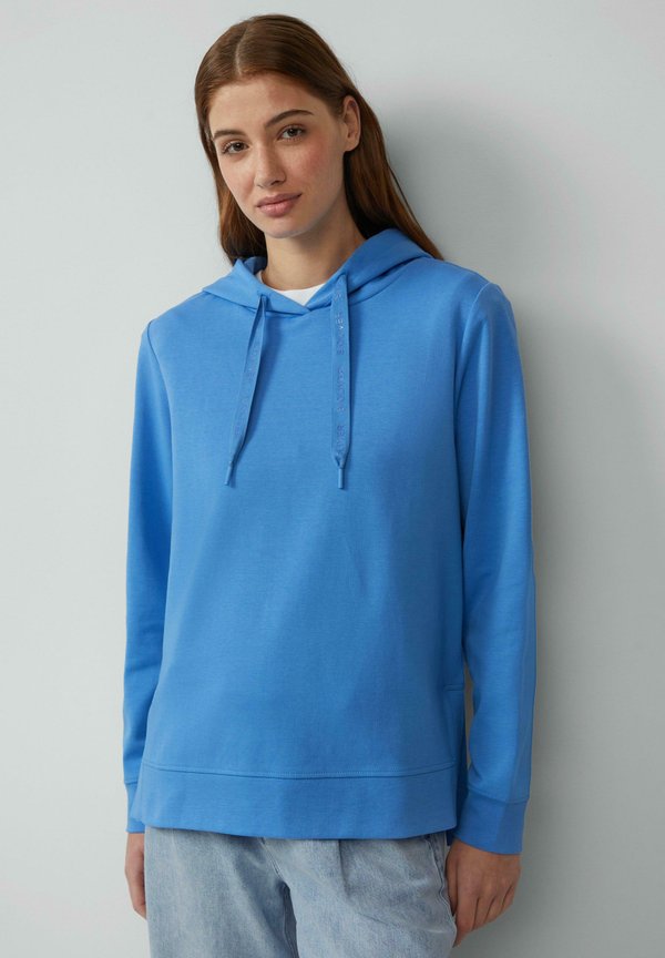 WEICHES MIT SEITLICHEN SCHLITZEN - Sweatshirt - royalblau