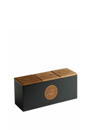 Next, BRONX STORAGE JAR-UNISEX - Opbevaringsbeholdere - wood black
