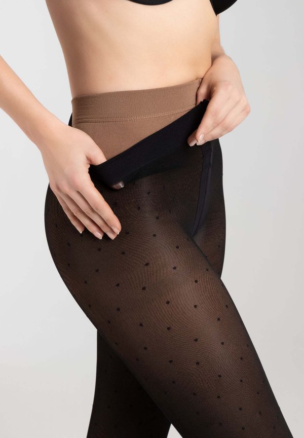 THERMO DOTS WARM TRANSPARENT LOOK - Tights3