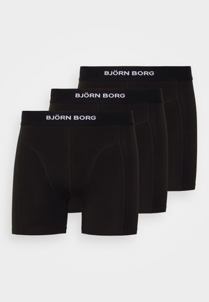 PREMIUM 3 PACK - Boxerbriefs - black