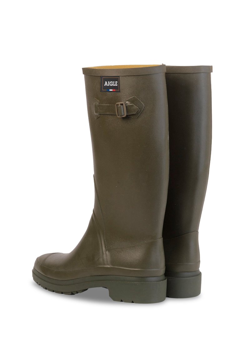 Aigle CESSAC Bottes en caoutchouc khaki/olive