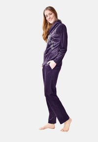 RAIKOU SET - Pyjama set - dunkellila