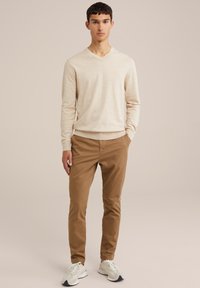 WE Fashion FUNDAMENTALS - Chino hlače - brown