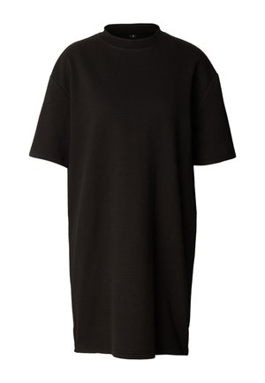 Urban Classics, STRUCTURED  - Džersejové šaty - black