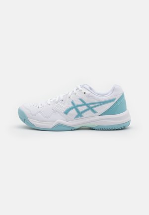GEL DEDICATE  CLAY - da tennis per terra battuta - white/smoke blue