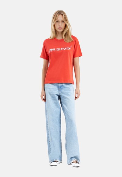 The Kooples Camiseta estampada - red