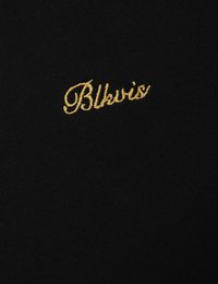 BLKVIS SCRIPT ZIP UNISEX - Sweat zippé - black