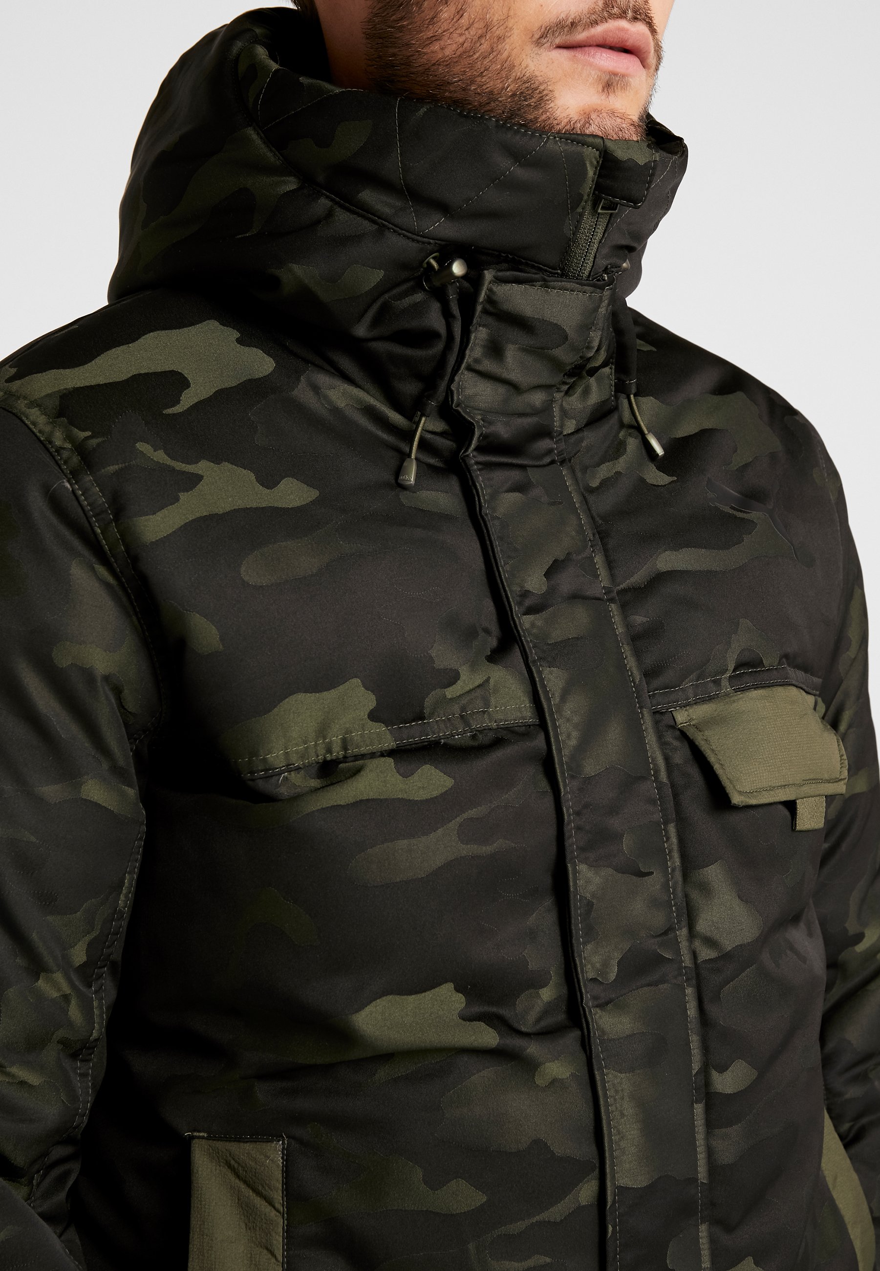 puma windbreaker camo