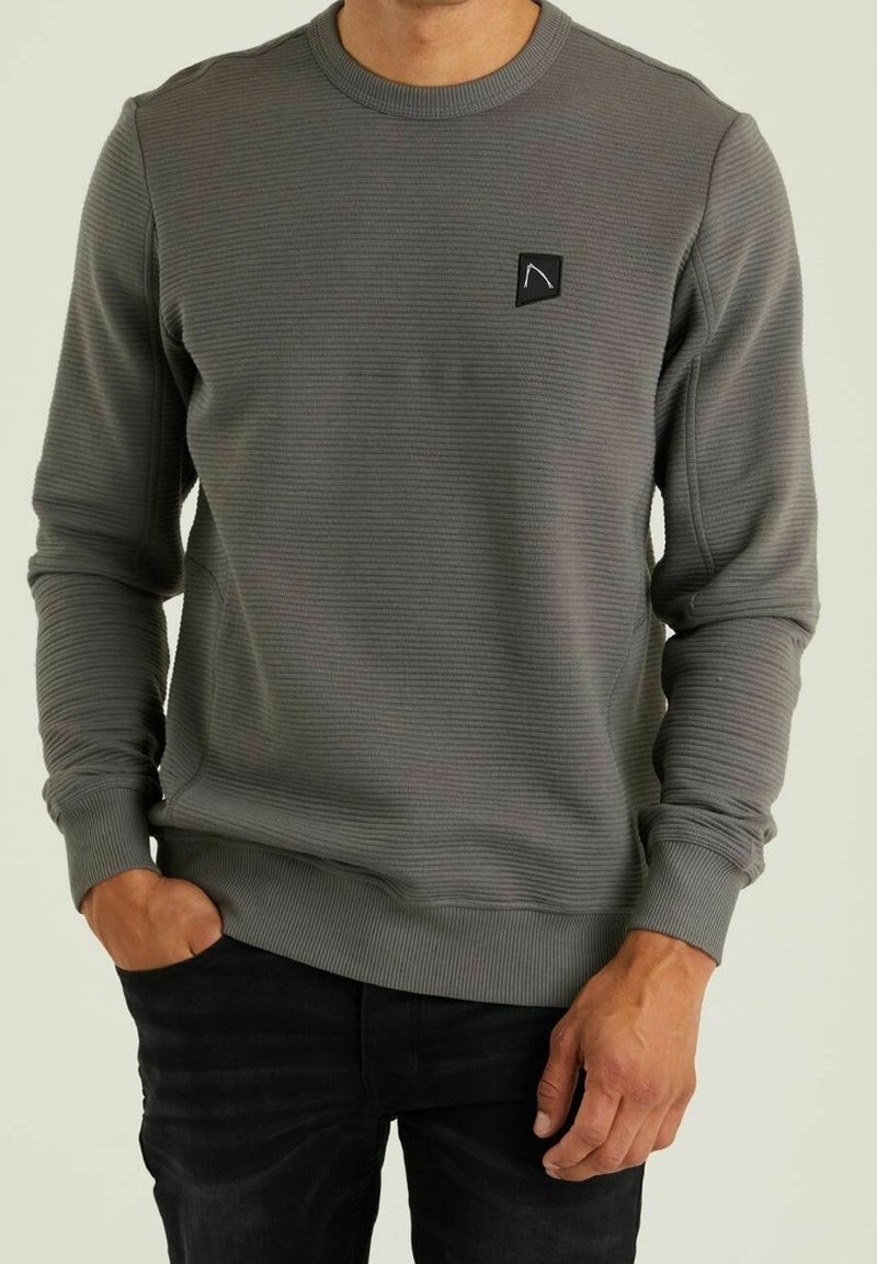 CHASIN' Strickpullover - grey