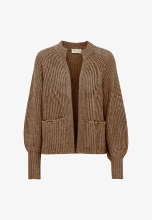 Fransa FRBEVERLY - Chaqueta de punto - rain drum melange