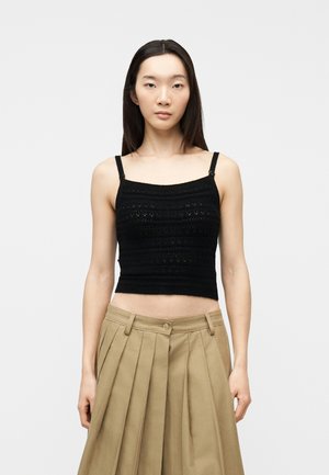 RIVER TANK TOP - Μπλούζα - jet black a996