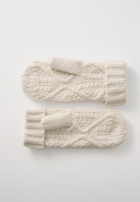 VILA VICABBA CABLE MITTENS - Rukavice s jednim prstom - birch